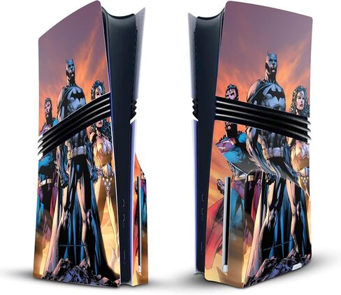 Head Case Designs Officially Licensed Justice League DC Comics Icons Trinity Comic Book Covers Vinyl Sticker Gaming Skin Decal Cover Compatible With Sony PlayStation 5 PS5 Pro Disc Edition Console in Saudi Arabia