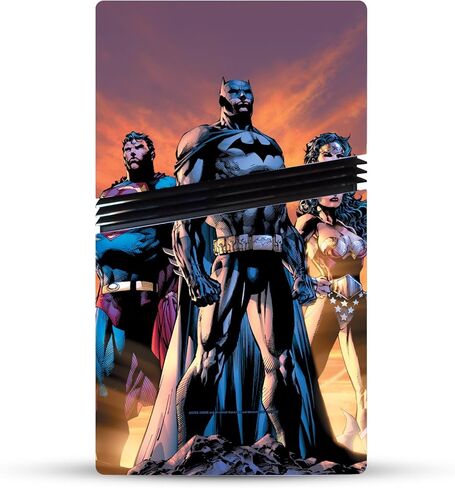 Head Case Designs Officially Licensed Justice League DC Comics Icons Trinity Comic Book Covers Vinyl Sticker Gaming Skin Decal Cover Compatible With Sony PlayStation 5 PS5 Pro Disc Edition Console in Saudi Arabia
