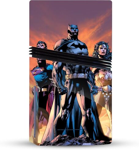 Head Case Designs Officially Licensed Justice League DC Comics Icons Trinity Comic Book Covers Vinyl Sticker Gaming Skin Decal Cover Compatible With Sony PlayStation 5 PS5 Pro Disc Edition Console in Saudi Arabia