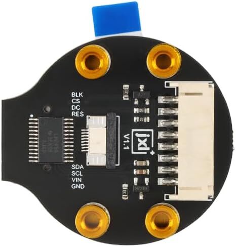 2Pcs Display 1.28 Inch Round Color TFT Display Module GC9A01 Driver IPS LCD Screen Panel for DIY Projects and Embedded Systems in Kuwait