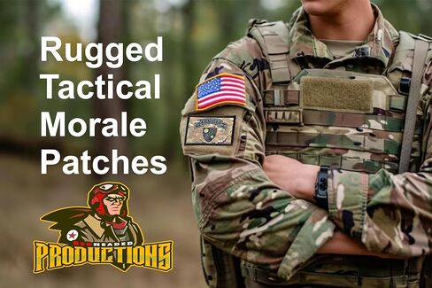 Redheaded Tshirts - 75th Ranger Regiment Patch | Army Ranger Morale Patch | Subdued Army Ranger Gear | 2x3 Hook & Loop for Your Tactcial Gear in Kuwait