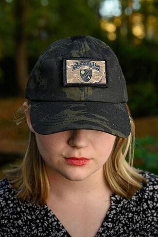 Redheaded Tshirts - 75th Ranger Regiment Patch | Army Ranger Morale Patch | Subdued Army Ranger Gear | 2x3 Hook & Loop for Your Tactcial Gear in Kuwait