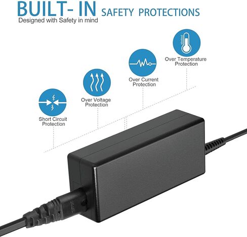 Marg 19V 65W AC Adapter for ASUS CHROMEBOX-M004U M075U M025U M020U CN60 Mini Google Chrome OS Box PC Desktop HDTV Box Google Desktop Computer Mini in Kuwait