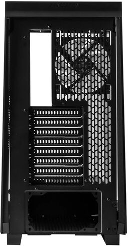 InWin W50 Mid Tower E-ATX Gaming Case with Signature W-Shaped Triple-Glass Panels, 8-Slot Flexibility, GPU Support up to 435mm, Includes 4X Pre-Installed VX120mm Fans (IW-CS-W50BLK-4VX120) in Kuwait