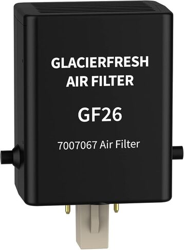 GLACIER FRESH 4204490 Water Filter and 7007067 Air Purification Cartridge Combo Pack, Compatible with Sub-Zero 4204490, 4290510 Refrigerator Water Filter, 7042798/7007067 Air Filter(1+1) in Saudi Arabia