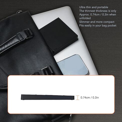 Foldable Bluetooth Keyboard,Portable Pocket Size Wireless Keyboard,Folding Travel Keyboards with Numbpad for PC, Tablet and Laptop in Kuwait
