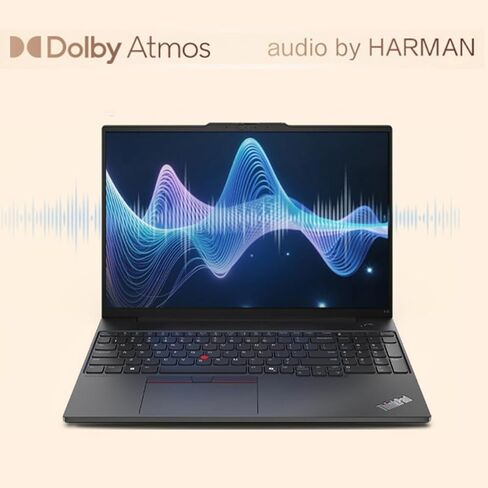 كمبيوتر محمول Lenovo ThinkPad E16 Gen 2 Business AI (شاشة لمس 16 بوصة FHD +، Intel 12-Core Ultra 5 125U، ذاكرة الوصول العشوائي DDR5 سعة 32 جيجابايت، 1 تيرابايت SSD)، قارئ بصمات الأصابع، لوحة مفاتيح بإضاءة خلفية، كاميرا ويب، Wi-Fi 6E، Ethernet، Win 11 Pro in Kuwait