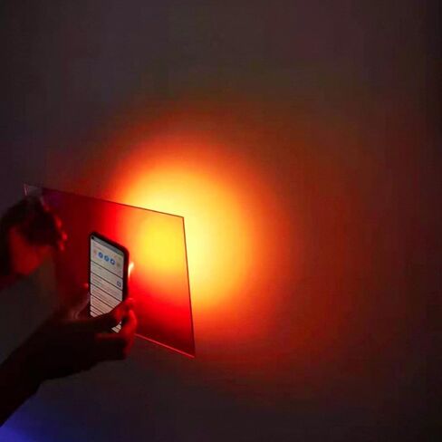 ورقة فلتر جل لتصحيح الألوان من هاوسوتيل، 11.8 × 39.4 بوصة، قطعتين 1/2 CTO من جل الإضاءة للتصوير الفوتوغرافي للصور الفوتوغرافية، ضوء الفلاش، القراءة، 5 ألوان in Kuwait