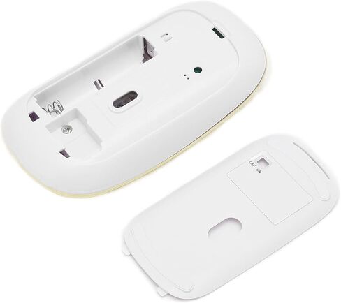 Wireless Mouse, 3 Speed DPI Adjustable Ergonomic Cordless Optical Mouse with Silent for Laptop Computer Tablet PC (Frosted Single Mold) in Kuwait