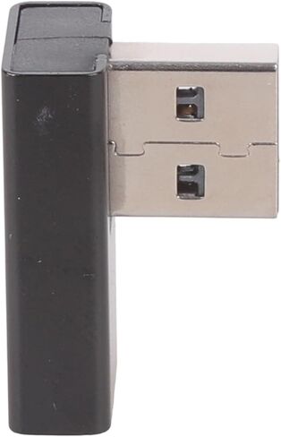 2 قطعة USB3.0 ذكر إلى أنثى 90 بيند محول لسرعة سريعة 5 جيجابت في الثانية وشحن سريع في كمبيوتر السيارات يسار يمين USB بزاوية in Kuwait