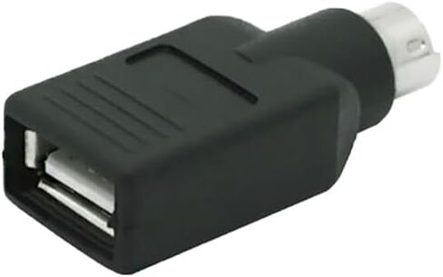 محول USB أنثى إلى PS/2 ذكر، محول USB إلى PS2 متوافق مع لوحة المفاتيح والماوس (عبوتان) in Kuwait