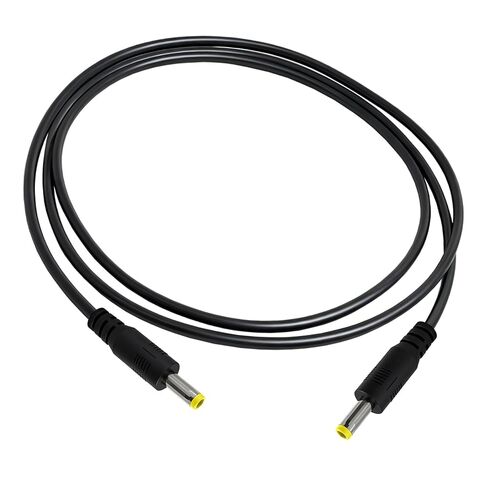 3-Pack 12V DC Power Extension Cord DC4.0mm×1.7mm Male to Male 4.0mm×1.7mm Adapter Connector Cable,22AWG for DVD Player, PSP Game Console，Projector, Routers，3.3ft in Saudi Arabia
