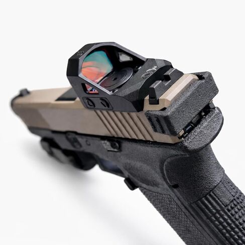 Enhanced Charging Handle for Glock Gen 3 & 4 – Fits G17 G19 G22 G23 G24 G26 G27 G34 G35 G41 G45 G47 – Extended Rear Slide Assist - Nylon Polymer & Made in USA in Kuwait