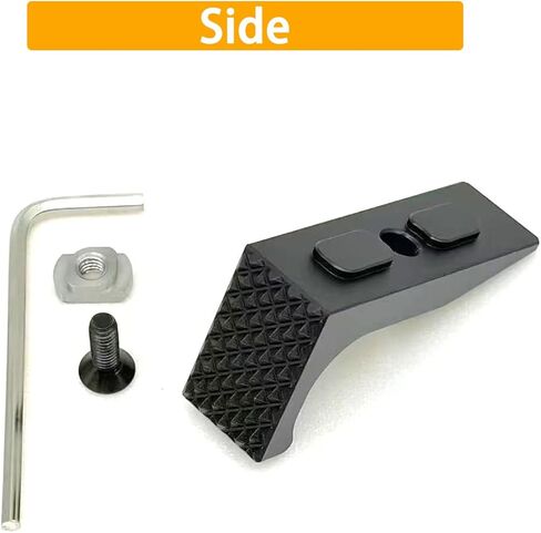 Benebou Hand-Stop with the checkering, Made of Pure Aluminum Alloy, Lightweight & Durable. Compatible with All M Systems, Ideal Gift for Shooting Buddies in Kuwait