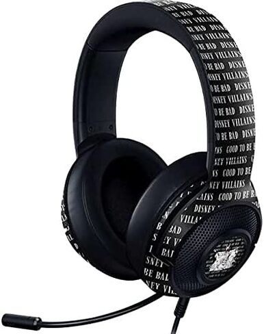 غلاف صوتي من Skinit متوافق مع Razer Kraken X - تصميم فني لشخصيات ديزني الأشرار مرخص رسميًا in Kuwait