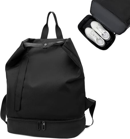 Small Gym Backpack,Mini Gym Bag with Shoe Compartment Lightweight Travel Backpack Workout Sports Casual Daypack for Men or Women in Kuwait