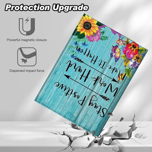 DEGDFSGR for Samsung Galaxy Tab A8 10.5 Case with Keyboard, Detachable Wireless Keyboard Magnetic Closure Protective Cover Case for Samsung Tab A8 2022[SM-X200 X205 X207], Alphabet Butterfly Floral in Kuwait