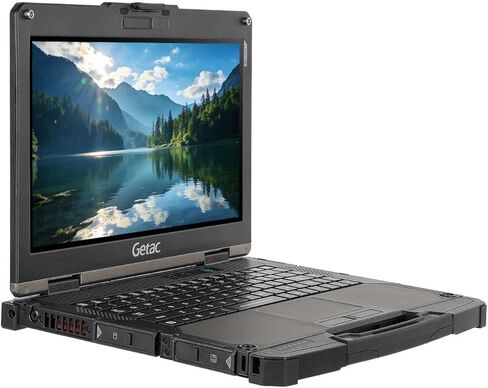 Getac B360G1 Fully Rugged Laptop, i5-10th Gen up to 4.2GHz, 13.3" FHD Touch, 16GB RAM, 256GB SSD, Webcam, Smartcard & Barcode Scanner, Windows 11 Pro (Renewed) in Kuwait