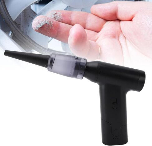 Luqeeg Electric Air Duster, Efficient 6 Connectors Compressed Cordless Hand Blower, Keyboard Cleaner | Cleaning Tools | Dust Cleaner for Cleaning Keyboards Cameras Air Beds Boats in Kuwait