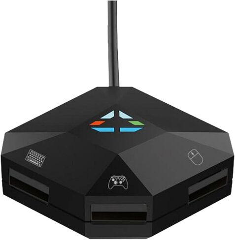 CALANDIS™ محول محول لوحة المفاتيح والماوس باللون الأسود لملحقات N-Switch PS4/3 | وحدات التحكم والمرفقات | ملحقات ألعاب الفيديو in Kuwait