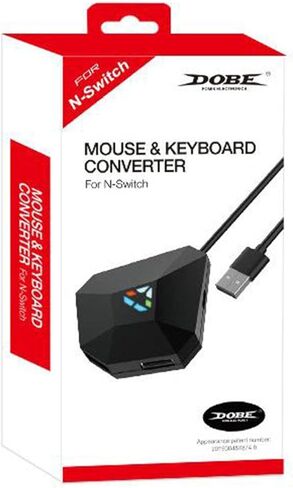 CALANDIS™ محول محول لوحة المفاتيح والماوس باللون الأسود لملحقات N-Switch PS4/3 | وحدات التحكم والمرفقات | ملحقات ألعاب الفيديو in Kuwait