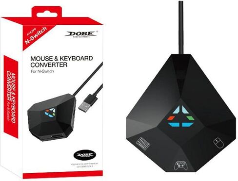 CALANDIS™ محول محول لوحة المفاتيح والماوس باللون الأسود لملحقات N-Switch PS4/3 | وحدات التحكم والمرفقات | ملحقات ألعاب الفيديو in Kuwait