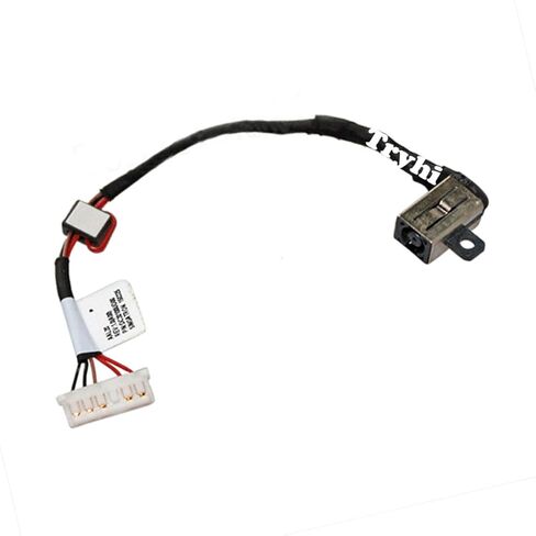 Laptop DC Power Jack Cable for Dell Inspiron P51F 15 5558 P51F001 15 5555 P51F002 15 5551 P51F003 15 5559 P51F004 15 5552 P51F005 15 5566 P51F006 AC plug in charging port Socket Connector Harness Wire in Kuwait