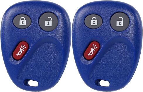 MechanMagic Keyless Entry Remote Control Key Fob Replacement Fits for GMC Sierra 1500 2500 HD Yukon XL 1500 Chevy Silverado 1500 Suburban Tahoe Hummer H2 Pontiac Torrent Saturn Vue 2003-2006 LHJ011 in Kuwait