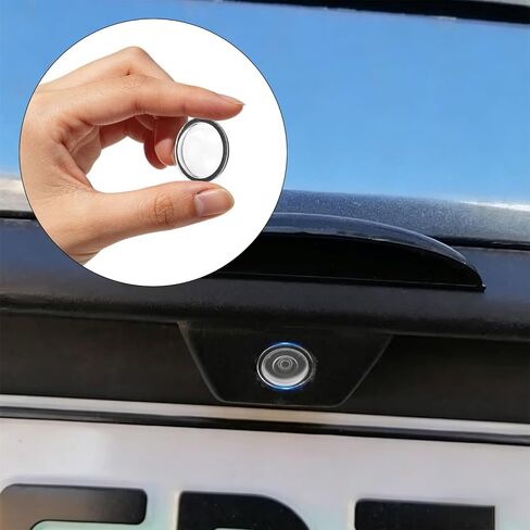 2pcs Car Camera Lens Protector, 360 Degree All-Round Transparent Scratch Resistant & Waterproof HD Car Camera Protective Cover for Most Vehicle in Kuwait