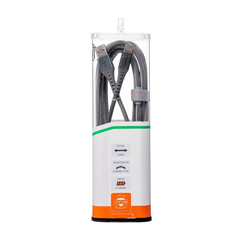 كابل Ventev Alloy USB A إلى USB C عالي السرعة وشديد التحمل بطول 10 أقدام in Kuwait