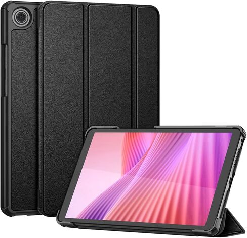 Fintie Case for Lenovo Tab One 8.7 Inch 2025 (TB305XU/TB305FU)/Lenovo K9 8.7" (Nook Reading Tablet 8.7), Lightweight Slim Shell Stand with Auto Sleep/Wake, Black in Kuwait