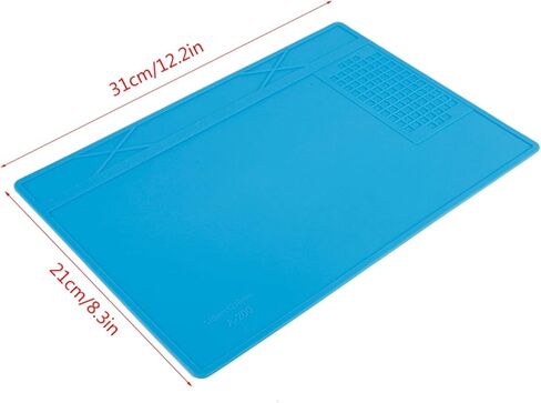 High Temperature Repair Mat, AntiCorrosion Silicone Soldering Pad for Phone Maintenance, Heat Insulation Station Mat for DIY Enthusiasts in Kuwait