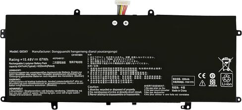 44Wh A41-K56 A31-K56 A32-K56 A42-K56 Laptop Replacement for ASUS K56 K56C K56CA K56CB K56CM S56 S56C S56CA S56CB S56CM R550 R550C R550CA R550CB R552CM(15V 3070mAh) High Performance in Saudi Arabia