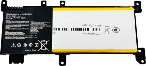 44Wh A41-K56 A31-K56 A32-K56 A42-K56 Laptop Replacement for ASUS K56 K56C K56CA K56CB K56CM S56 S56C S56CA S56CB S56CM R550 R550C R550CA R550CB R552CM(15V 3070mAh) High Performance in Saudi Arabia