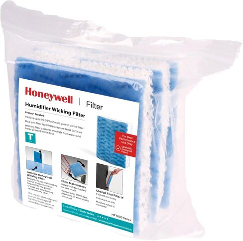 Honeywell Replacement Wicking Filter T, 3 pack, white, 3 Count in Saudi Arabia