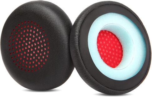 Savi 7320 Ear Pads Replacement Cushions Compatible with Poly Savi 7300,Savi 7320,Savi 7310,Savi 7410,Savi 7420 Office Headset Earpads Ear Cups Protein Leather Accessories-Black in Kuwait
