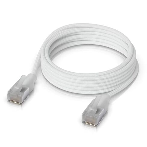 Ubiquiti UACC-CABLE-PATCH-EL-C6A-3M-W – Professional-Grade Shielded Cat6 Ethernet Patch Cable, 3m, White in Kuwait