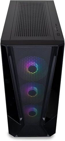 iBUYPOWER TraceMesh 7 Gaming Desktop PC, 14th Gen Intel 20-Core i7-14700F, NVIDIA GeForce RTX 4060, 64GB DDR5 RAM, 4TB SSD, Gaming Keyboard and Mouse, Windows 11 Home in Kuwait