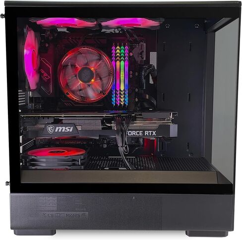 كمبيوتر مكتبي للألعاب Origin، AMD Ryzen 7 8700F 4.1 جيجا هرتز (تعزيز يصل إلى 5.0 جيجا هرتز)، GeForce RTX 5070 12 جيجا GDDR7، 2 تيرابايت NVMe SSD، 32 جيجا بايت DDR5 RAM، P10 Panoramic Case، 5 × ARGB Fans، WiFi 6E، Windows 11 in Kuwait