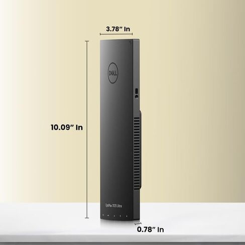 كمبيوتر مكتبي Dell OptiPLex 7070 Ultra — Intel Core i5-8265U الجيل الثامن حتى 3.90 جيجا هرتز — ذاكرة وصول عشوائي DDR4 سعة 16 جيجابايت — SSD سعة 256 جيجابايت — لوحة مفاتيح وماوس لاسلكيين — Wi-Fi — Window 11 Pro (متجدد) in Kuwait