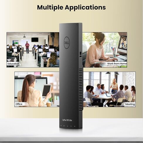 كمبيوتر مكتبي Dell OptiPLex 7070 Ultra — Intel Core i5-8265U الجيل الثامن حتى 3.90 جيجا هرتز — ذاكرة وصول عشوائي DDR4 سعة 16 جيجابايت — SSD سعة 256 جيجابايت — لوحة مفاتيح وماوس لاسلكيين — Wi-Fi — Window 11 Pro (متجدد) in Kuwait