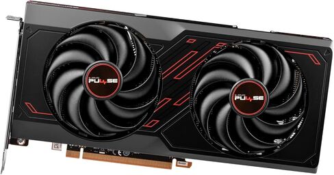 بطاقة رسومات SAPPHIRE Pulse Radion RX 7600 للألعاب سعة 8 جيجابايت GDDR6 11324-01-20G VD8509 in Kuwait