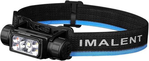 IMALENT HT70 LED Headlamp Rechargeable 3500 Lumens with Red Light, Super Bright Headlight Flashlight with Headband Waterproof for Camping, Hiking, Running in Kuwait
