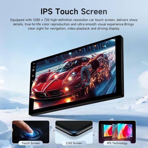 Leadfan Fast Boot Linux Car Stereo for Toyota Corolla 2003 2004 2005 2006 2007 2008, 9Inch IPS Touchscreen for Corolla Car Radio with Carplay Android Auto Mirror Link Backup Camera SWC in Kuwait