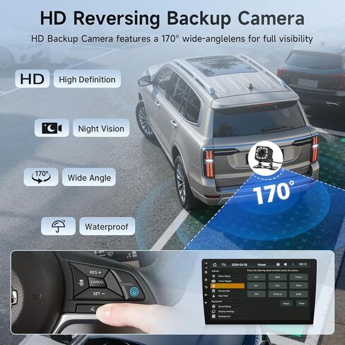 Leadfan Fast Boot Linux Car Stereo for Toyota Corolla 2003 2004 2005 2006 2007 2008, 9Inch IPS Touchscreen for Corolla Car Radio with Carplay Android Auto Mirror Link Backup Camera SWC in Kuwait