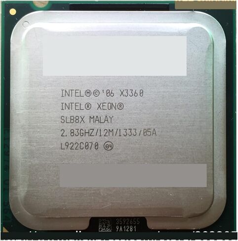 Xeon X3360 Quad c 2.83 جيجا هرتز LGA 775 95 واط 12 متر خادم ذاكرة التخزين المؤقت وحدة المعالجة المركزية in Kuwait