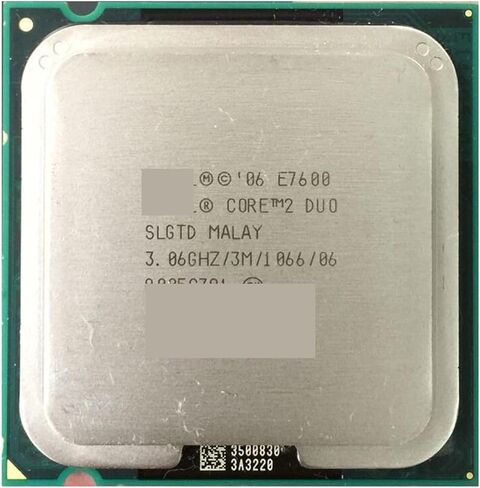 سطح المكتب E7600 I c 2 Duo 3.06 جيجا هرتز 3 ميجا بايت/1066 ميجا هرتز لـ LGA 775 قطع متناثرة in Kuwait