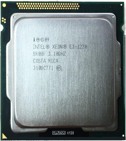 زيون E3 1220 3.1 جيجا هرتز 8 ميجابايت 4 c مقبس 1155 5 GT Skuad Inti Server CPU E3-1220 in Kuwait