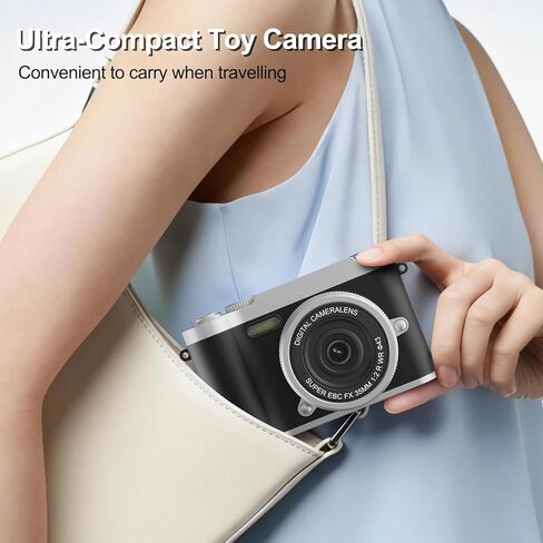 CITALEO Small Digital Camera- 48MP HD 8X Zoom Compact Digital Cameras with 20+ Filters, Mini Digital Camera for Teenagers Students & Pet Camera, 5 Game Camera in Kuwait