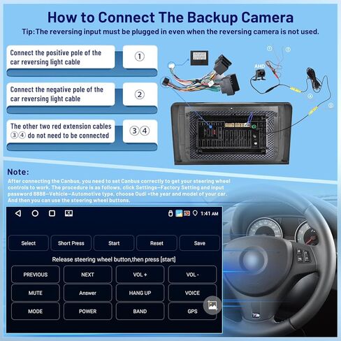 [4+64G] راديو سيارة لسيارة Mercedes Benz GL ML W164 X164 ML350 ML500 ML280 GL320 GL350 GL450 2005-2011 مع Carplay&Android Auto، شاشة لمس أندرويد 9 بوصة، 32 EQ صوت/بلوتوث/FM RDS/SWC in Kuwait